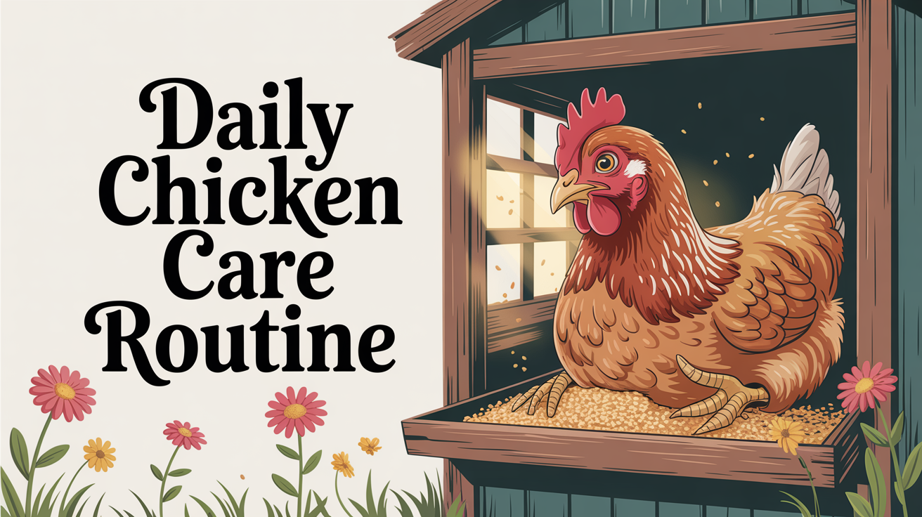 Daily Chicken Care Routine