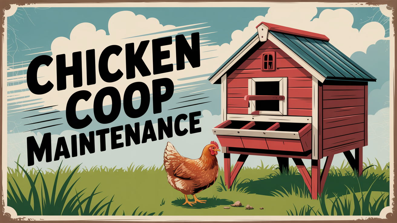 Monthly Chicken Coop Maintenance